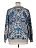 Pixie Lady Paisley Blue Pullover Sweater Size XL - photo 2