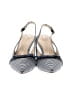 Charter Club Stripes Blue Heels Size 8 - photo 2