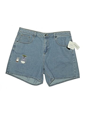 My Neighbor Totoro Denim Shorts (view 1)