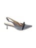 Charter Club Stripes Blue Heels Size 8 - photo 1