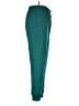 Unbranded 100% Polyester Solid Teal Casual Pants Size L - photo 4