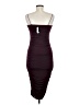 Windsor Solid Burgundy Cocktail Dress Size M - photo 2