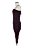 Windsor Solid Burgundy Cocktail Dress Size M - photo 5