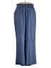 Happily Grey Blue Linen Pants Size XL - photo 1