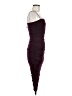 Windsor Solid Burgundy Cocktail Dress Size M - photo 4