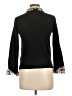 Alice + Olivia Black 3/4 Sleeve Blouse Size L - photo 2