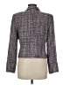 Helene Sidel 100% Silk Tweed Purple Silk Blazer Size 8 - photo 2
