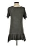 Dantelle Gray Short Sleeve Top Size S - photo 2