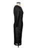 Cache Metallic Black Cocktail Dress Size S - photo 4
