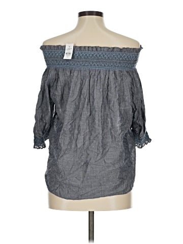 Ann Taylor LOFT 3/4 Sleeve Blouse (view 2)