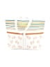 Unbranded 100% Polyester Stripes White Tote One size - photo 1