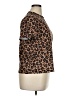 Unbranded Animal Print Brown Short Sleeve Turtleneck Size XL - photo 4