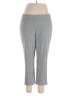 Simply Vera Vera Wang Houndstooth Gray Casual Pants Size XL - photo 1