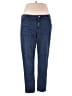 Assorted Brands Solid Blue Jeans Size 18 - photo 1