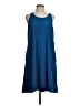 Athleta Solid Blue Casual Dress Size S - photo 1