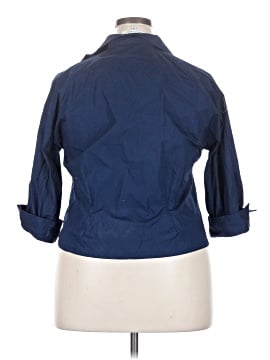 Assorted Brands 3/4 Sleeve Button-Down Shirt (view 2)