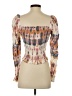 ABound 100% Rayon Ivory Long Sleeve Blouse Size XS - photo 2