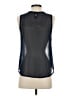 Lily White Blue Sleeveless Blouse Size S - photo 2