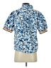 VOY Blue Short Sleeve Blouse Size S - photo 2