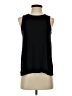 LUXE Black Sleeveless T-Shirt Size XS - photo 1