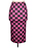 Unbranded Checkered-gingham Pink Formal Skirt Size XL - photo 1