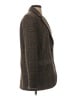 Dynamite Plaid Brown Blazer Size XS - photo 4