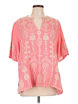 Johnny Was Short Sleeve Blouse