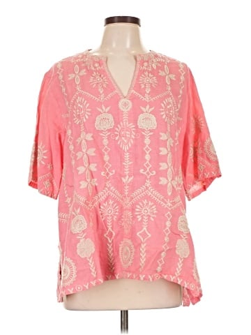 Johnny Was Short Sleeve Blouse (view 1)