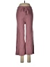 Lulus Stripes Burgundy Casual Pants Size M - photo 1