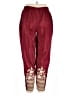 Unbranded Solid Burgundy Track Pants Size EU 44 / US 14 - photo 2