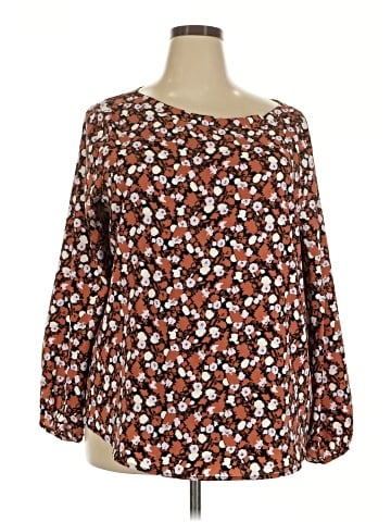 Amazon Essentials Long Sleeve Blouse (view 1)