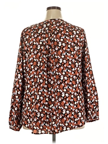 Amazon Essentials Long Sleeve Blouse (view 2)