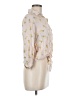 Love Notes 100% Rayon Floral Pink 3/4 Sleeve Blouse Size M - photo 4