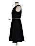 Calvin Klein Solid Black Casual Dress Size 8 - photo 5