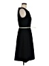Calvin Klein Solid Black Casual Dress Size 8 - photo 4