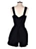 Ann Taylor LOFT Solid Black Romper Size 4 Petite - photo 2