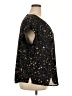 Monday Fun 100% Polyester Black Short Sleeve Blouse Size 2X - photo 4