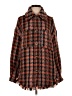 BB Dakota by Steve Madden 100% Polyester Plaid Brown Coat Size S - photo 1