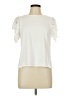 Main Strip Ivory Short Sleeve Top Size L - photo 1