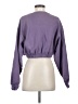 Vitality Purple Pullover Sweater Size XS - photo 2