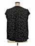 41Hawthorn Black Short Sleeve Blouse Size 2X - photo 2