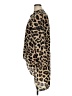 Shein Animal Print Tan Long Sleeve Blouse Size XL - photo 5