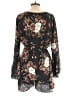 Boohoo 100% Recycled Polyester Floral Black Romper Size 12 - photo 2