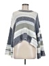 Sincerely Jules Stripes Gray Pullover Sweater Size M - photo 1