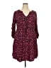 Torrid Hearts Pink Casual Dress Size 2X Plus (2) - photo 1