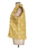 Shein 100% Polyester Yellow Sleeveless Blouse Size 12 - photo 5