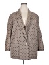 Assorted Brands Polka Dots Gray Tan Coat Size XXL - photo 1