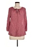 Fred David Red 3/4 Sleeve Blouse Size M - photo 1