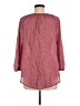Fred David Red 3/4 Sleeve Blouse Size M - photo 2
