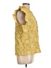 Shein 100% Polyester Yellow Sleeveless Blouse Size 12 - photo 4